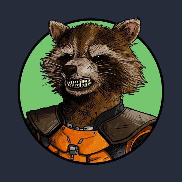 rocket raccoon face makeup