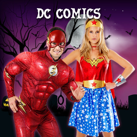 Send in the superheroes to help save Halloween 2024! DC Comics has some of the best heroes (and villains!) for your Halloween costume. Check out the range at Costume Super Centre Australia