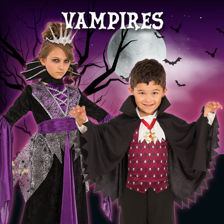 Unleash the power of the undead this Halloween 2024 with these vampire costumes! There are options for boys and girls, men and women, so shop online at Costume Super Centre Australia now!