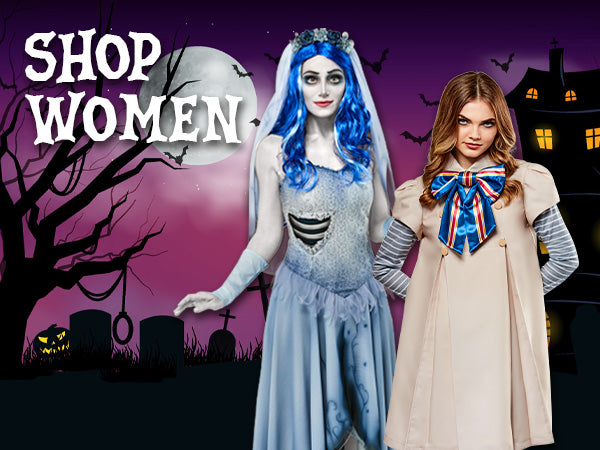 Women's Halloween costumes 2024 are here! Bring your Halloween cosplay to life with our huge range of Halloween characters for womens dress-ups online at Costume Super Centre Australia