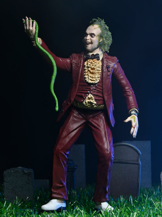 Buy Beetlejuice 1988 Red Tuxedo - 7" Scale Action Figure - Beetlejuice - NECA Collectibles from Costume Super Centre AU