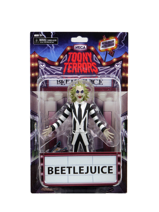 Buy Beetlejuice Striped Suit Toony Terrors 6" Scale Action Figure - Beetlejuice - NECA Collectibles from Costume Super Centre AU