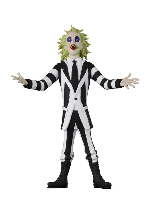 Buy Beetlejuice Striped Suit Toony Terrors 6" Scale Action Figure - Beetlejuice - NECA Collectibles from Costume Super Centre AU