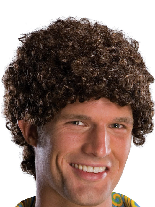 Buy Brunette Tight-Curl Afro Adult Wig from Costume Super Centre AU