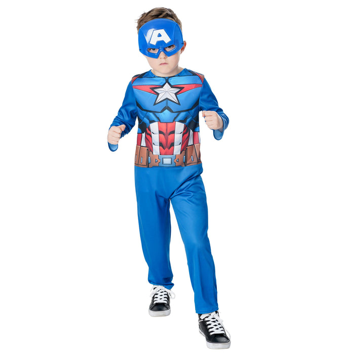 Buy Captain America Costume for Kids - Marvel Avengers from Costume Super Centre AU