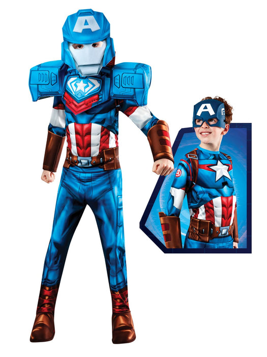 Buy Captain America Mechstrike Deluxe Costume for Kids - Marvel Avengers Mech Strike from Costume Super Centre AU