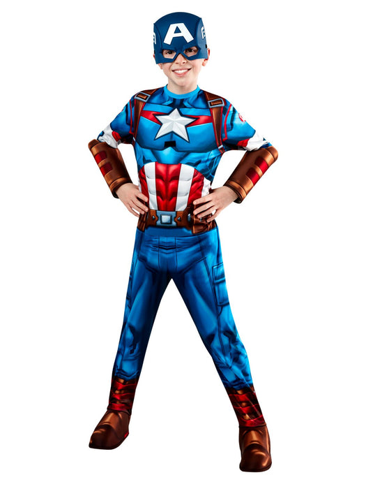 Buy Captain America Mechstrike Deluxe Costume for Kids - Marvel Avengers Mech Strike from Costume Super Centre AU