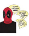 Deadpool Deluxe Mask with Speech Bubble | Costume Super Centre AU