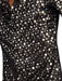 Buy Disco Shirt for Adults - Black with Silver Stars from Costume Super Centre AU