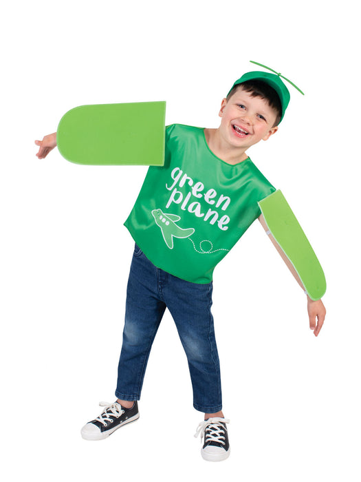 Buy Green Planes Costume for Toddlers & Kids - Emma Memma from Costume Super Centre AU