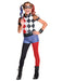 Buy Harley Quinn Deluxe Costume for Kids - Warner Bros DC Super Hero Girls from Costume Super Centre AU