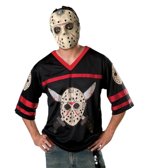 Friday the 13th - Jason Voorhees Hockey Jersey Adult Costume | Costume Super Centre AU