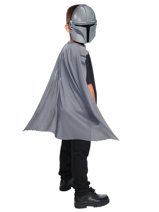 Buy Mandalorian Cape & Mask Set for Kids - Disney Star Wars from Costume Super Centre AU