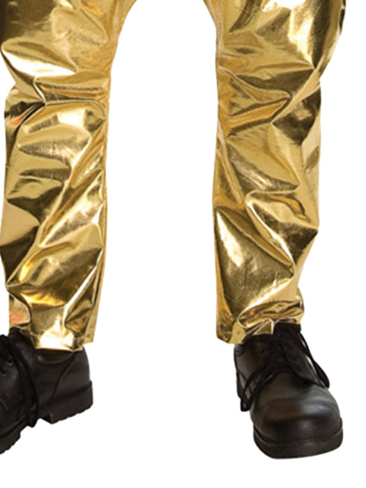 Buy Rapper Gold Parachute Adult Pants from Costume Super Centre AU