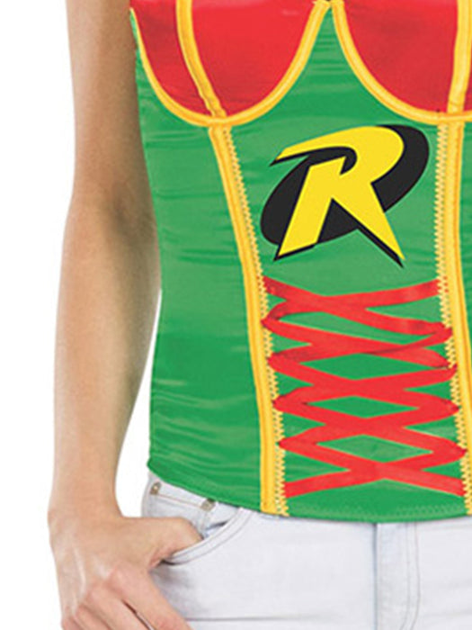 Buy Robin Ribbon Corset for Adults - Warner Bros DC Comics from Costume Super Centre AU