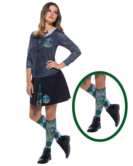 Harry Potter Slytherin Teen / Adult Socks | Costume Super Centre AU