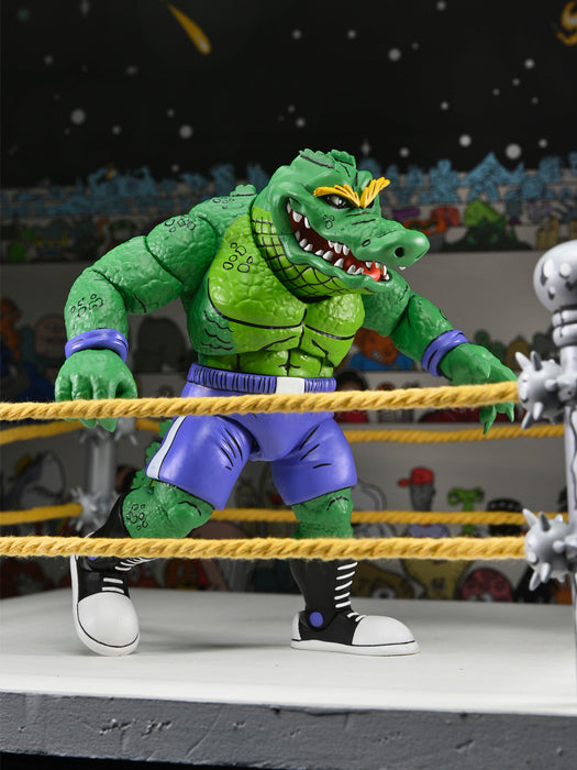 Buy Stump Wresting Leatherhead - 7" Scale Action Figure - Teenage Mutant Ninja Turtles (Archie Comics) - NECA Collectibles from Costume Super Centre AU