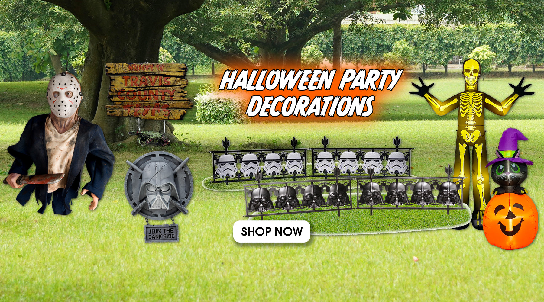 Making your own house of horrors for Halloween 2024? Check out these fun decorations for outside and inside your home to make an epic Halloween party! Order online at Costume Super Centre Australia