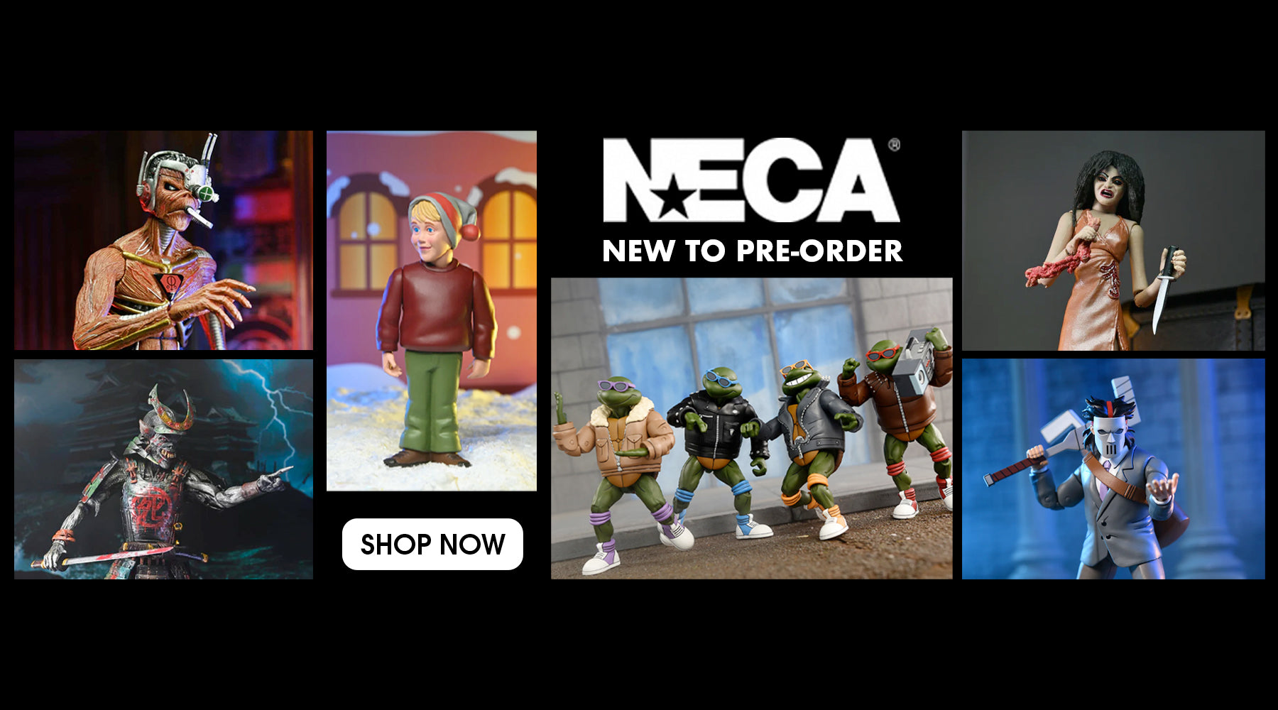 Find the latest new release NECA action figures online at Costume Super Centre Australia