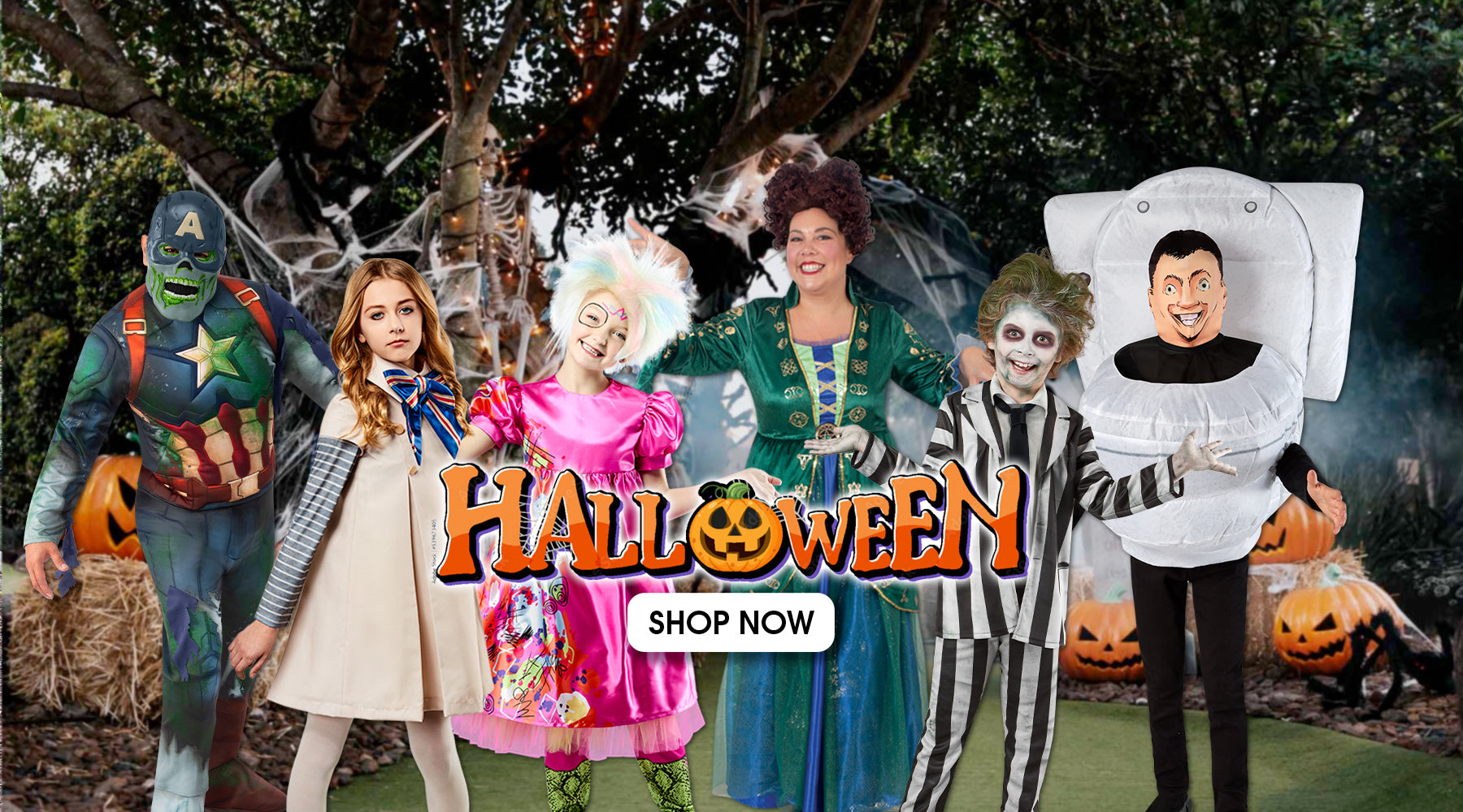 Halloween 2024 is fast approaching. Shop our curated Halloween site to make shopping easy at Costume Super Centre Australia