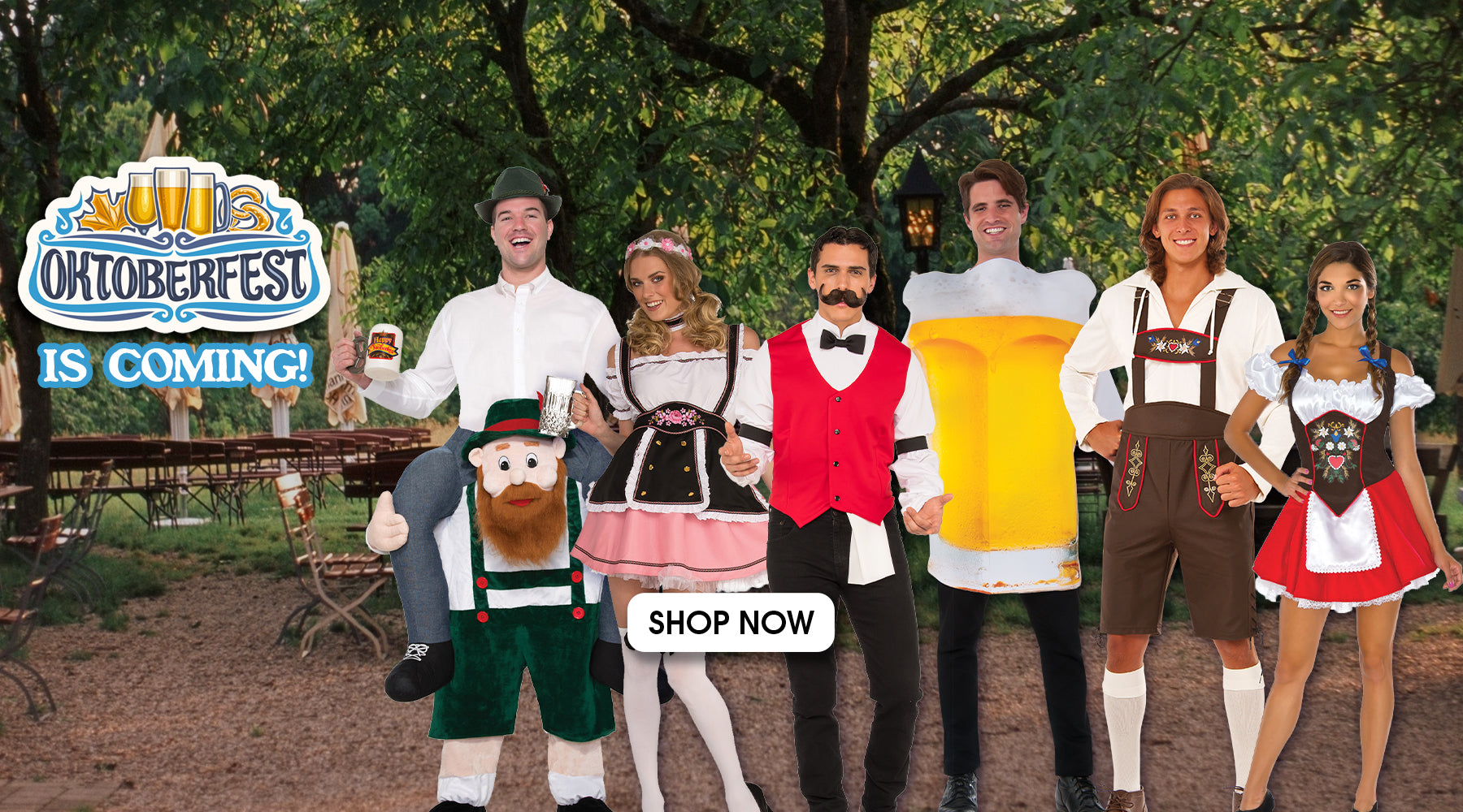 Oktoberfest 2024 is just around the corner! Grab your Bavarian, German and beer-themed costumes and celebrate in style! Order online at Costume Super Centre Australia