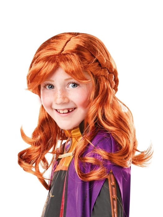 Anna Wig for Kids - Frozen 2 | Costume Super Centre AU