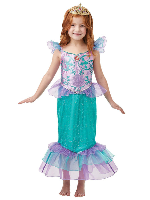 Buy Ariel Glitter & Sparkle Costume for Kids - Disney The Little Mermaid from Costume Super Centre AU