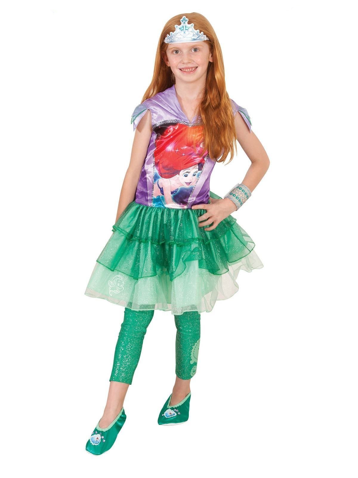 Ariel Hooded Dress for Kids - Disney The Little Mermaid | Costume Super ...