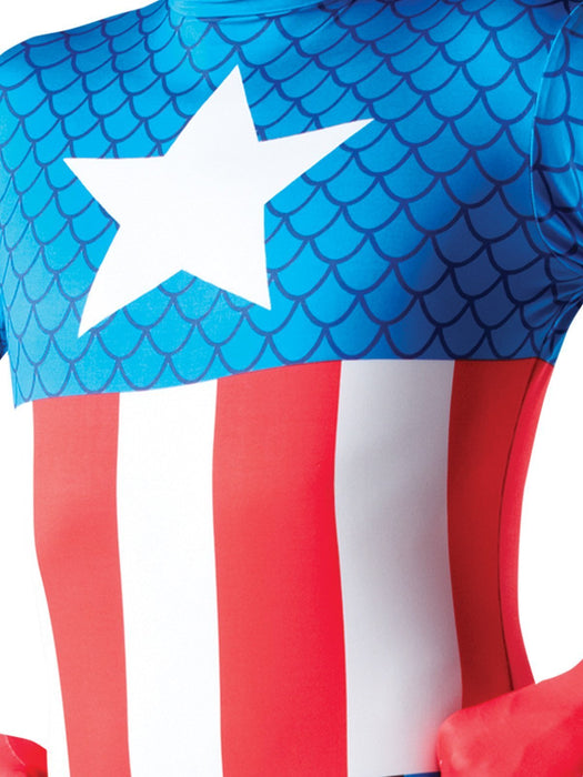 Buy Captain America 2nd Skin Costume for Adults - Marvel Avengers from Costume Super Centre AU