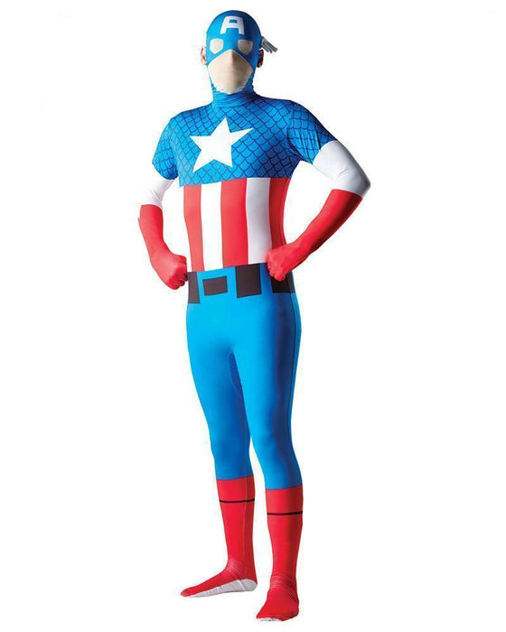 Captain America 2nd Skin Adult Costume | Costume Super Centre AU