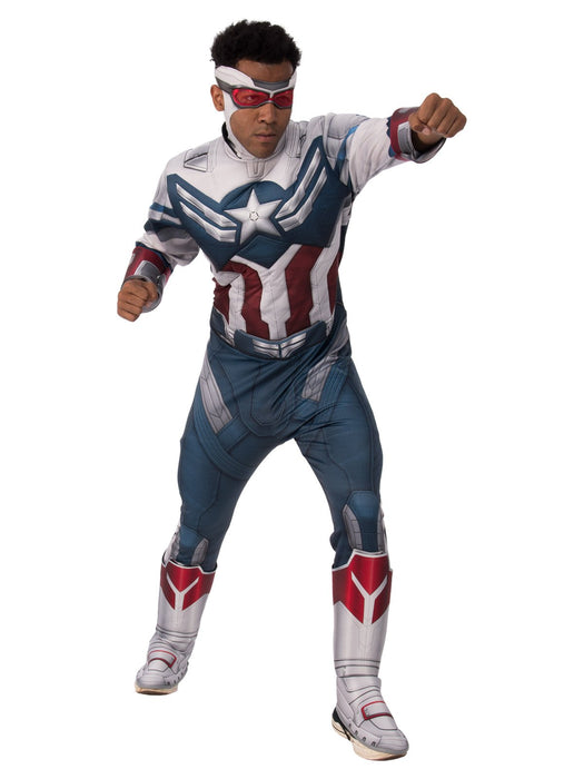 Buy Captain America Costume for Adults - Marvel Falcon and the Winter Soldier from Costume Super Centre AU