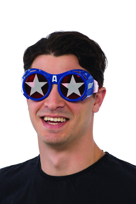 Captain America Adult Goggles | Costume Super Centre AU