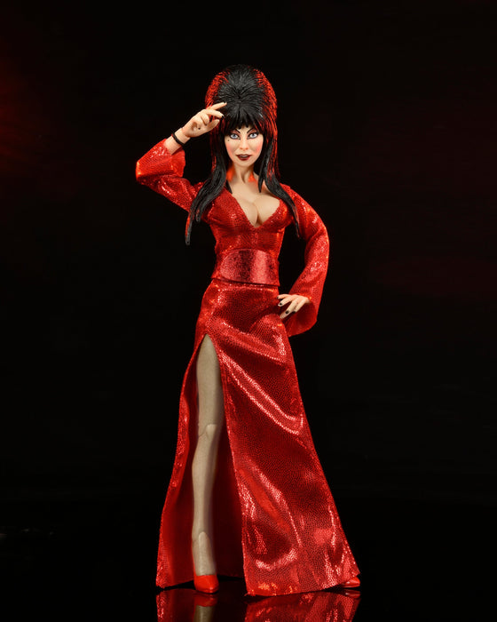 Buy Elvira - 8” Clothed Action Figure - Elvira “Red, Fright, and Boo” - NECA Collectibles from Costume Super Centre AU