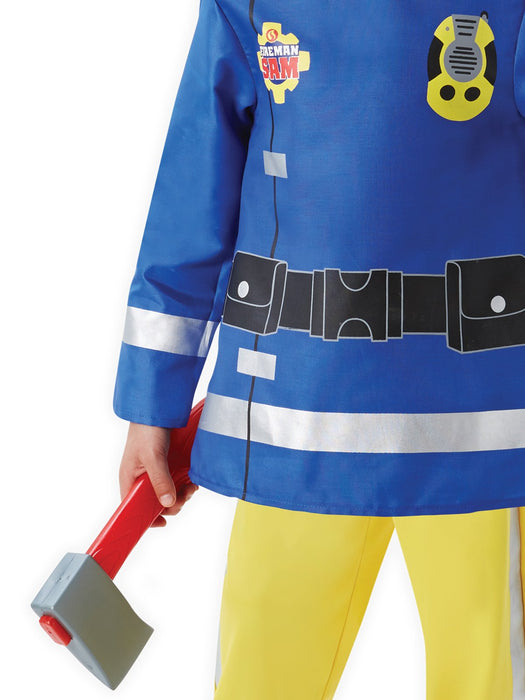 Buy Fireman Sam Costume for Toddlers - Mattel Fireman Sam from Costume Super Centre AU