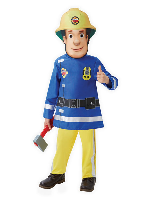 Buy Fireman Sam Costume for Toddlers - Mattel Fireman Sam from Costume Super Centre AU