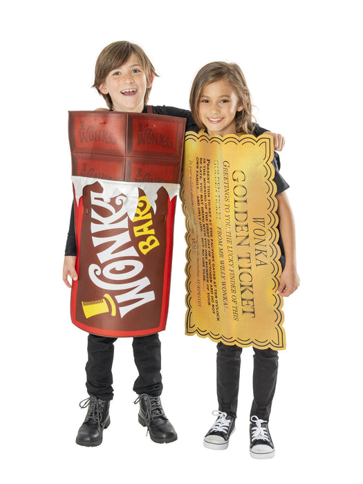 Buy Golden Ticket Tabard Costume for Kids - Warner Bros Charlie and the Chocolate Factory from Costume Super Centre AU