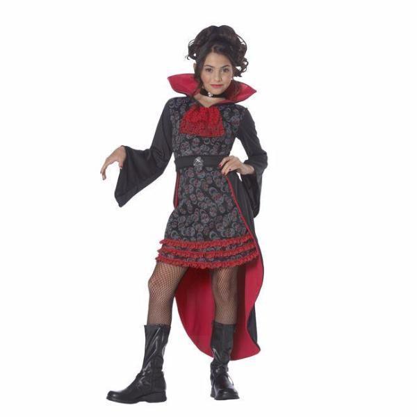 Gothic Vampiress Costume for Kids | Costume Super Centre