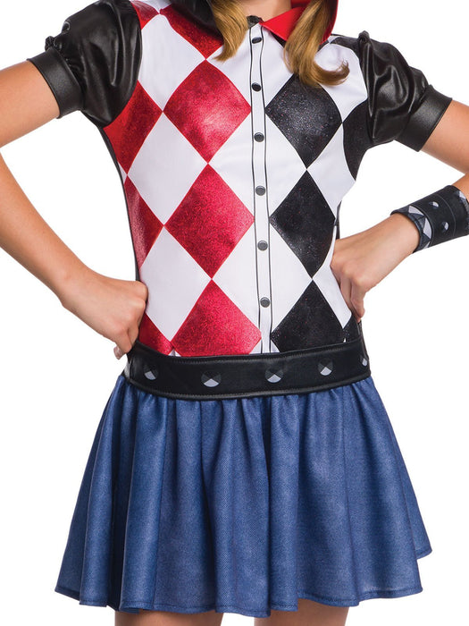 Buy Harley Quinn Hoodie Costume for Kids - Warner Bros DC Super Hero Girls from Costume Super Centre AU