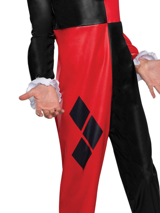 Buy Harley Quinn Jumpsuit Costume for Kids - Warner Broc DC Super Hero Girls from Costume Super Centre AU