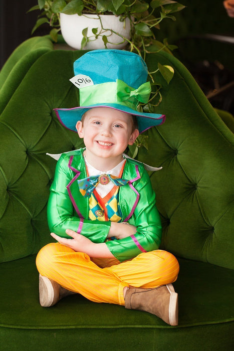 Alice in Wonderland - Boys Mad Hatter Deluxe Child Costume | Costume Super Centre AU