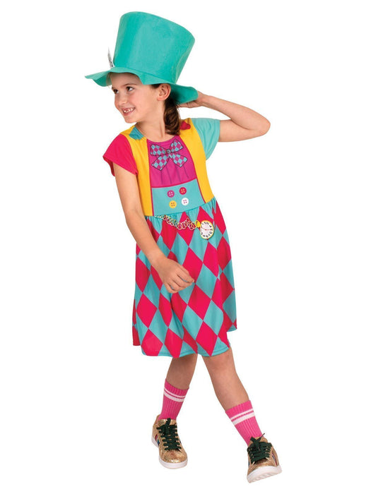 Alice in Wonderland - Girls Mad Hatter Child Costume | Costume Super Centre AU