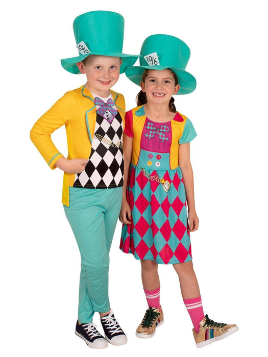 Alice in Wonderland - Girls Mad Hatter Child Costume | Costume Super Centre AU