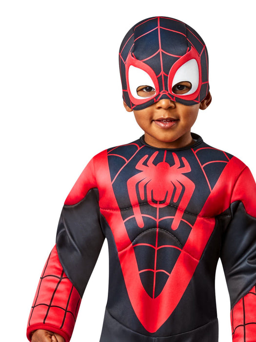 Buy Miles Morales Spider-Man Costume for Toddlers - Marvel Spidey & His Amazing Friends from Costume Super Centre AU