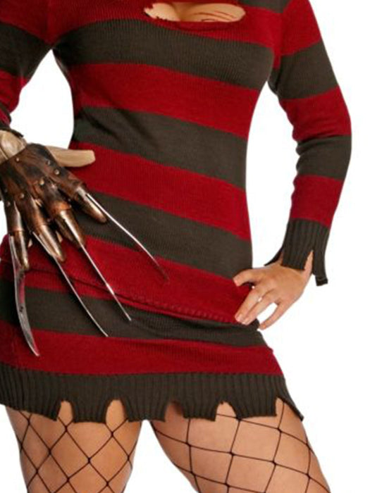 Buy Miss Freddy Kruger Plus Size Costume for Adults - Warner Bros Nightmare on Elm St from Costume Super Centre AU