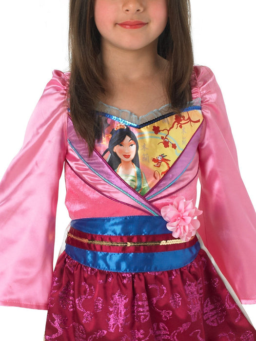 Buy Mulan Shimmer Costume for Kids - Disney Mulan from Costume Super Centre AU