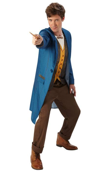 Buy Newt Scamander Costume for Adults - WB Fantastic Beasts & Where To Find Them from Costume Super Centre AU