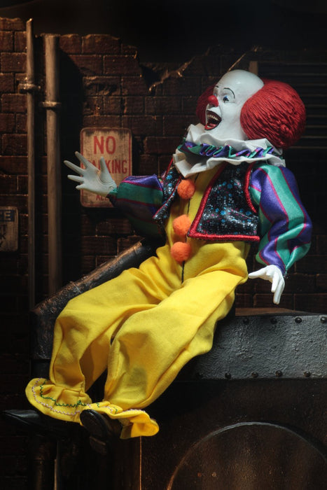 Buy IT Movie (1990) - 8" Scale Clothed Action Figure - Pennywise - NECA Collectibles from Costume Super Centre AU