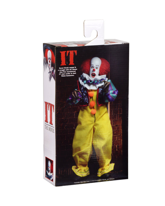 Buy IT Movie (1990) - 8" Scale Clothed Action Figure - Pennywise - NECA Collectibles from Costume Super Centre AU