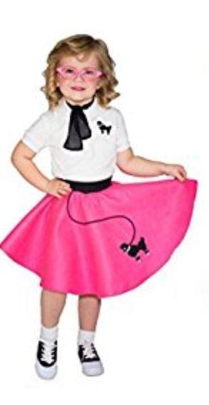 Buy Poodle Dress Toddler Pink from Costume Super Centre AU