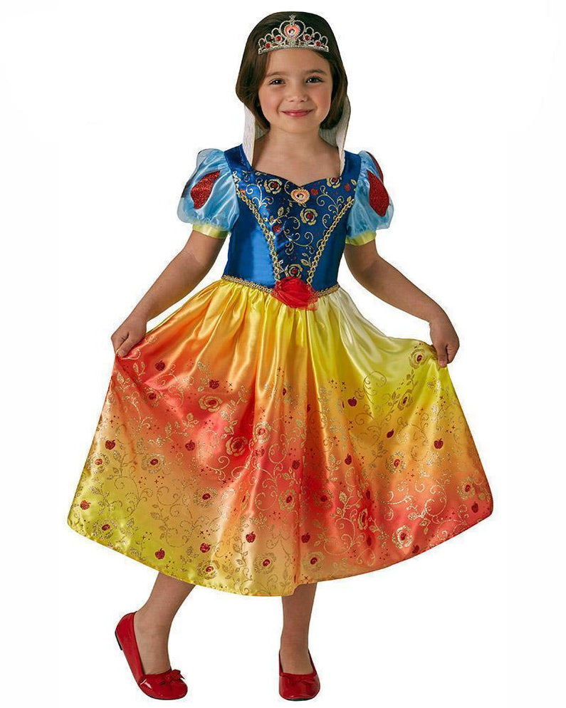 Snow White Rainbow Deluxe Costume for Kids - Disney Snow White ...